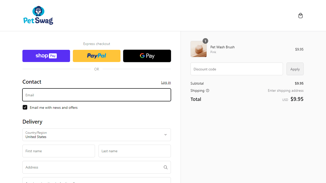 How to apply Swag.Com coupon code